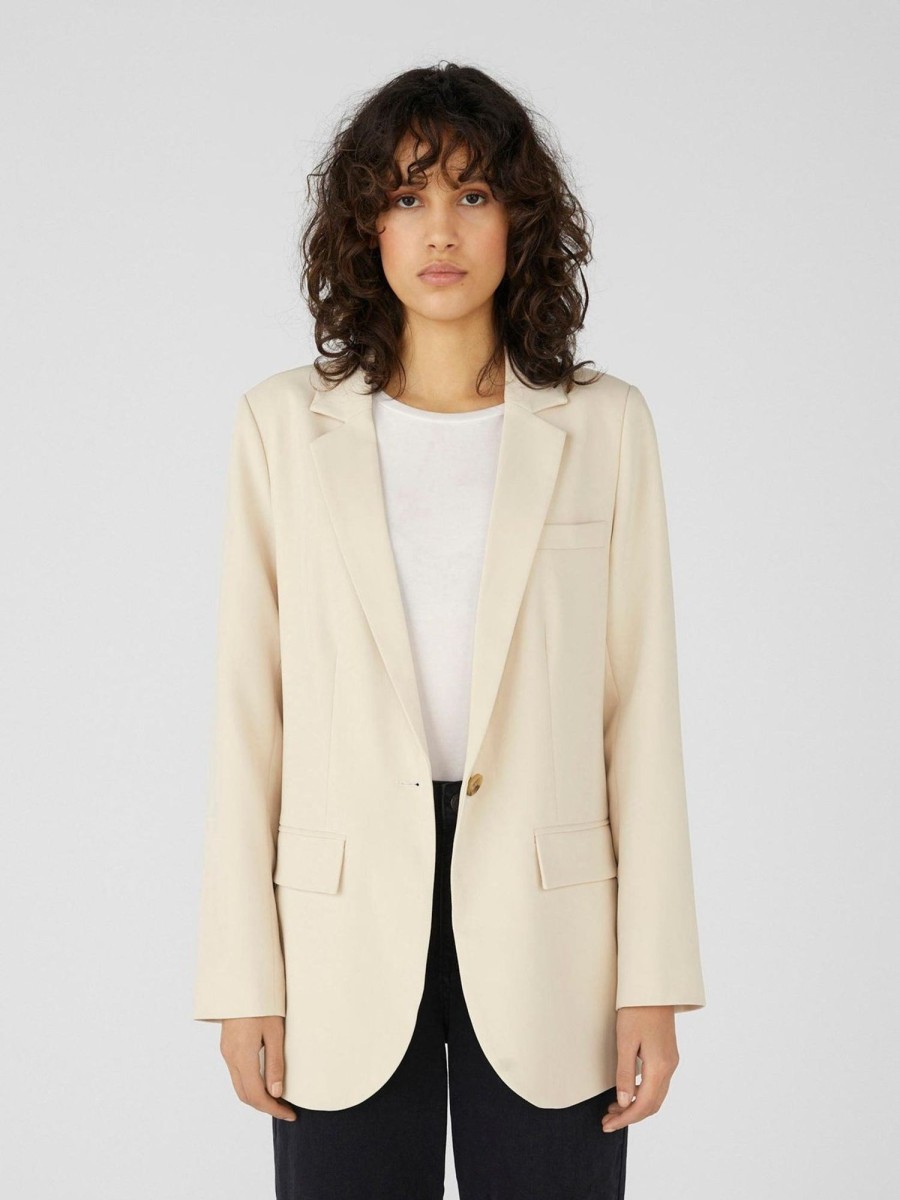 Dame Object Blazere | Sigrid Blazer - Sandshell