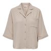 Dame ONLY Skjorter & Bluser | Thyra Skjorte - Oxford Tan