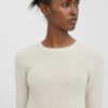 Dame Vero Moda Strik | Lexsun O-Neck Pullover - Birch