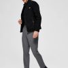 Herre Selected Homme Bukser | Carlo Flex Pants - Morke Gra