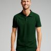 Herre TeeShoppen Poloshirts | Muscle Polo Shirt - Morkegron