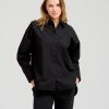 Dame TeeShoppen Skjorter & Bluser | Relaxed Shirt - Sort