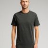 Herre TeeShoppen T-Shirts | Basic T-Shirt - Morkegra