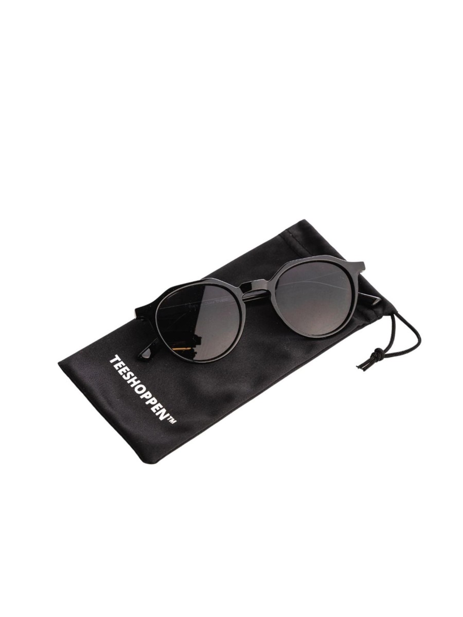 Herre TeeShoppen Solbriller | Round Sunglasses - Sort