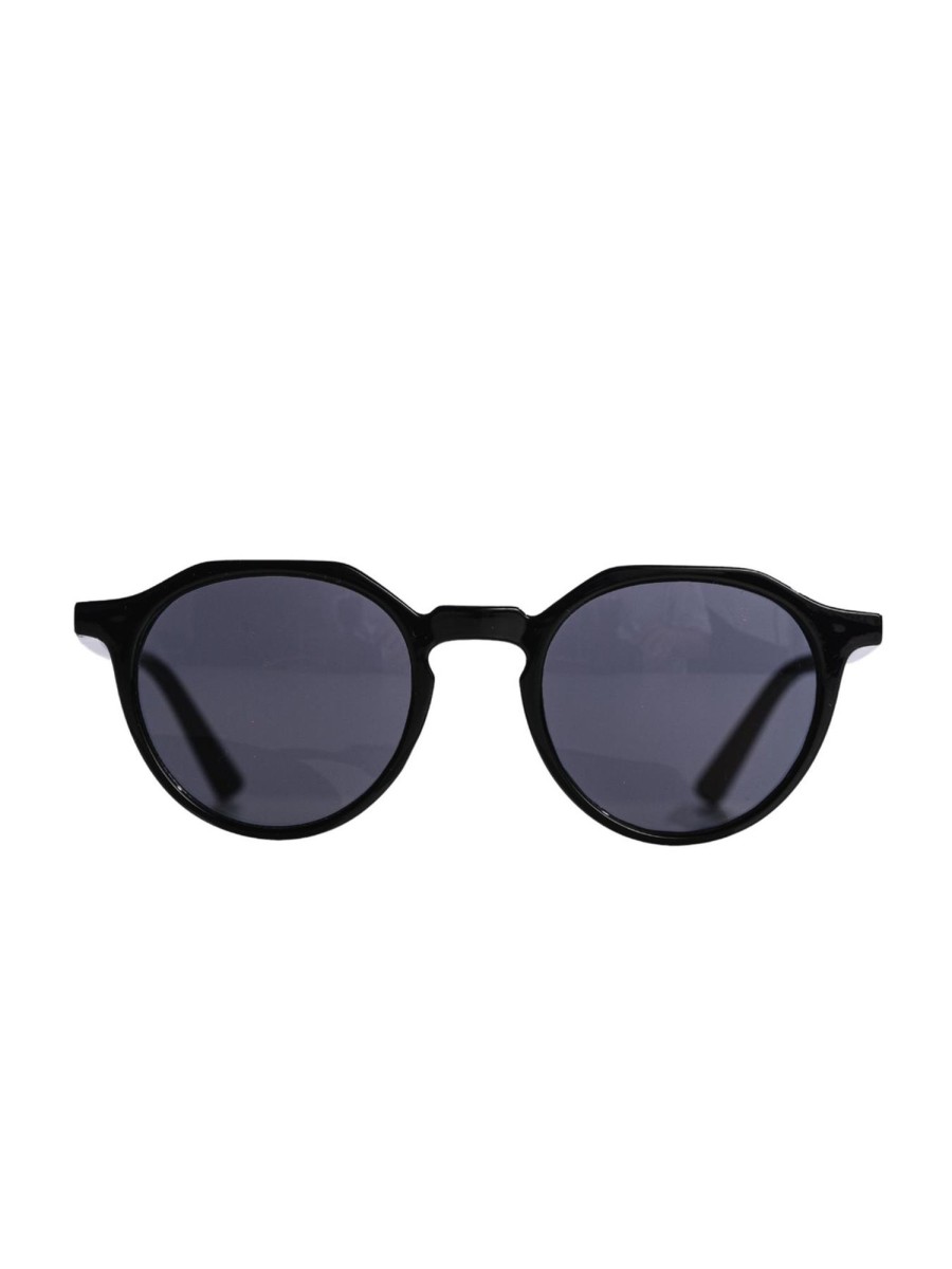 Herre TeeShoppen Solbriller | Round Sunglasses - Sort