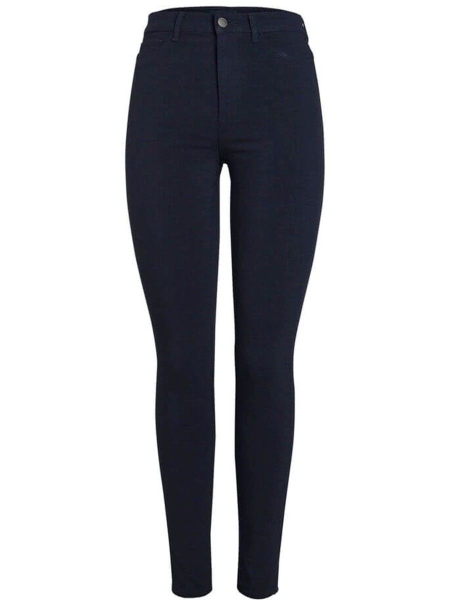 Dame PIECES Bukser | Wear Jeggins - Navy