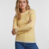 Dame PIECES Strik | Crista Knit Top - Flax