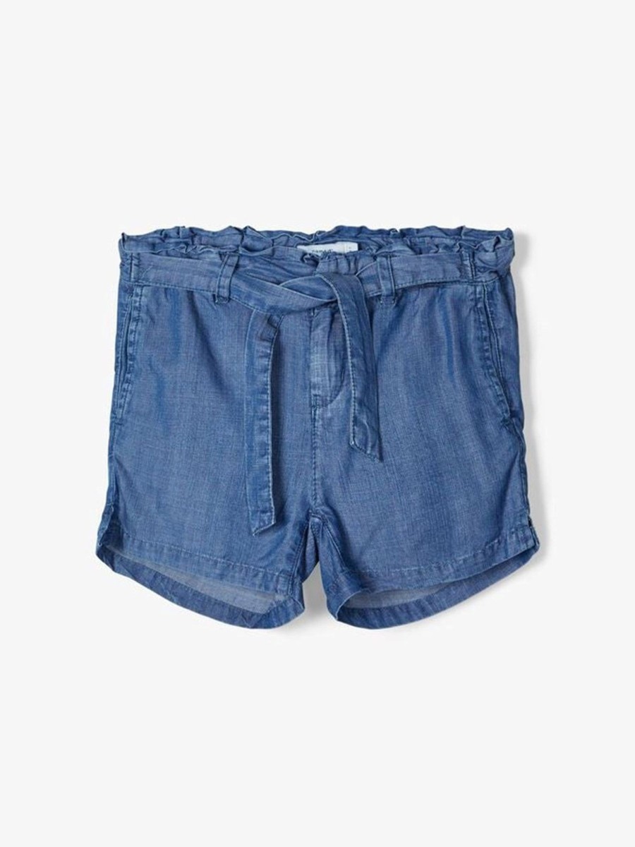 Born Name It Underdele | Lette Denimshorts - Bla