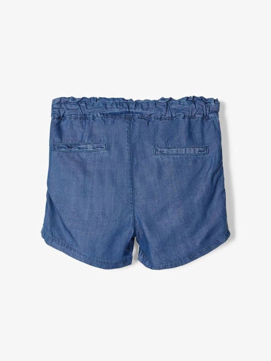 Born Name It Underdele | Lette Denimshorts - Bla