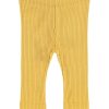 Born Name It Hagesmaek | Rib Leggings - Spruce Yellow