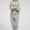 Herre TeeShoppen Trojer | Basic Sweatsaet M. Hoodie (Lys Gra Melange) - Pakketilbud