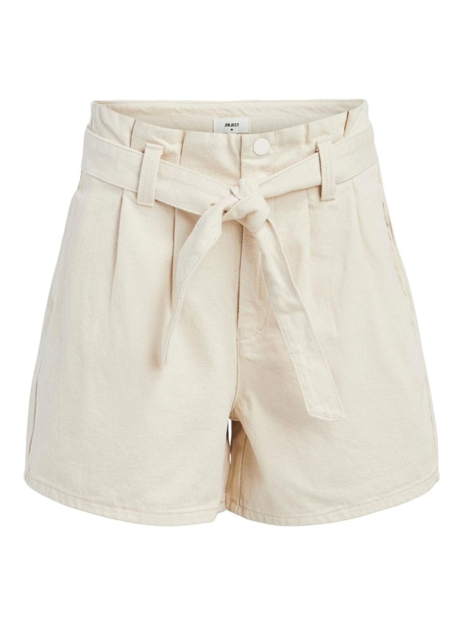 Dame Object Shorts | Jossy Denim Shorts - Sandshell