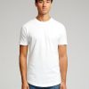 Herre TeeShoppen T-Shirts | Long T-Shirt - Hvid