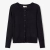 Born Name It Overdele | Strikket Cardigan - Sort