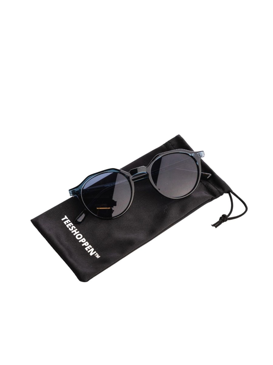 Herre TeeShoppen Solbriller | Round Sunglasses - Bla