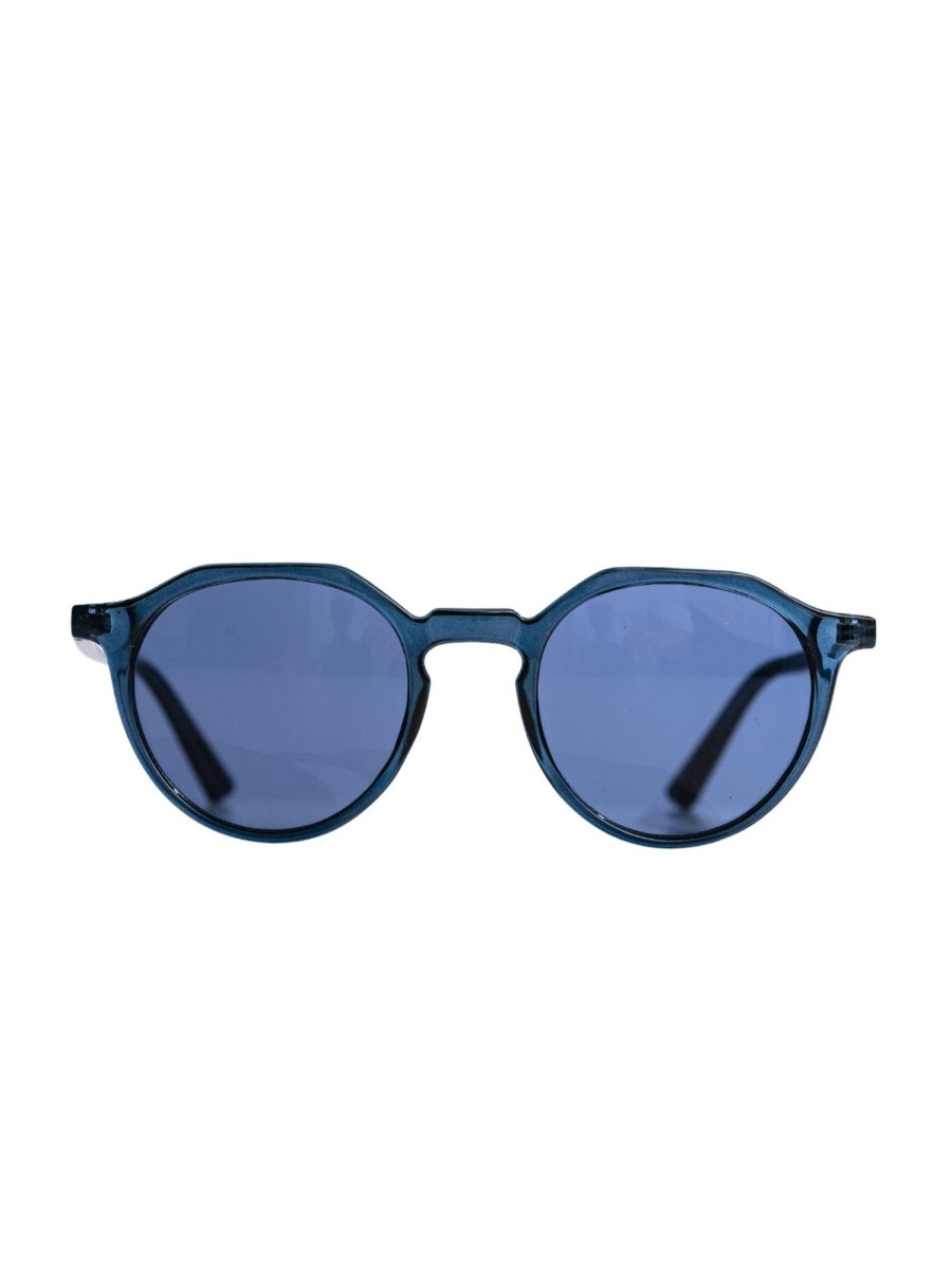 Herre TeeShoppen Solbriller | Round Sunglasses - Bla