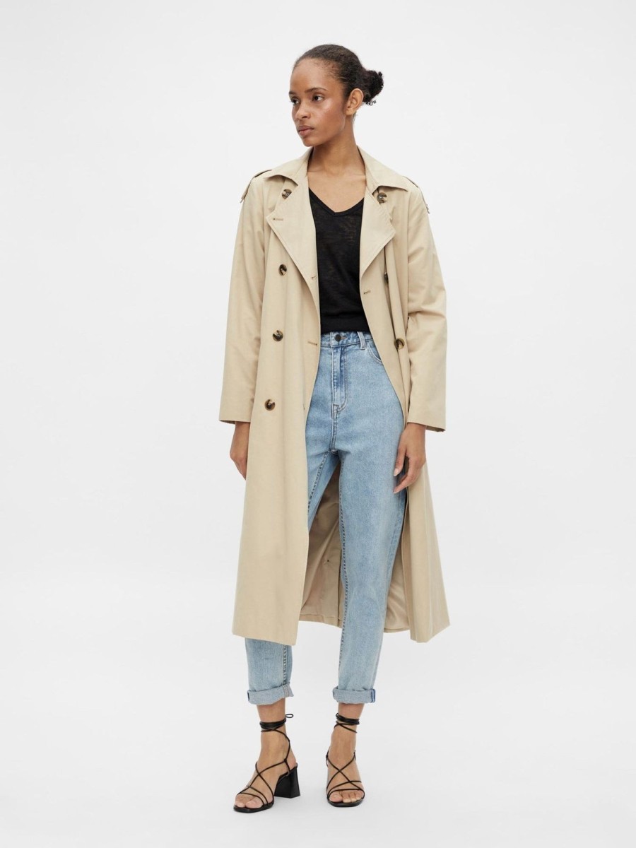 Dame Object Jakker & Frakker | Clara Trenchcoat - Humus