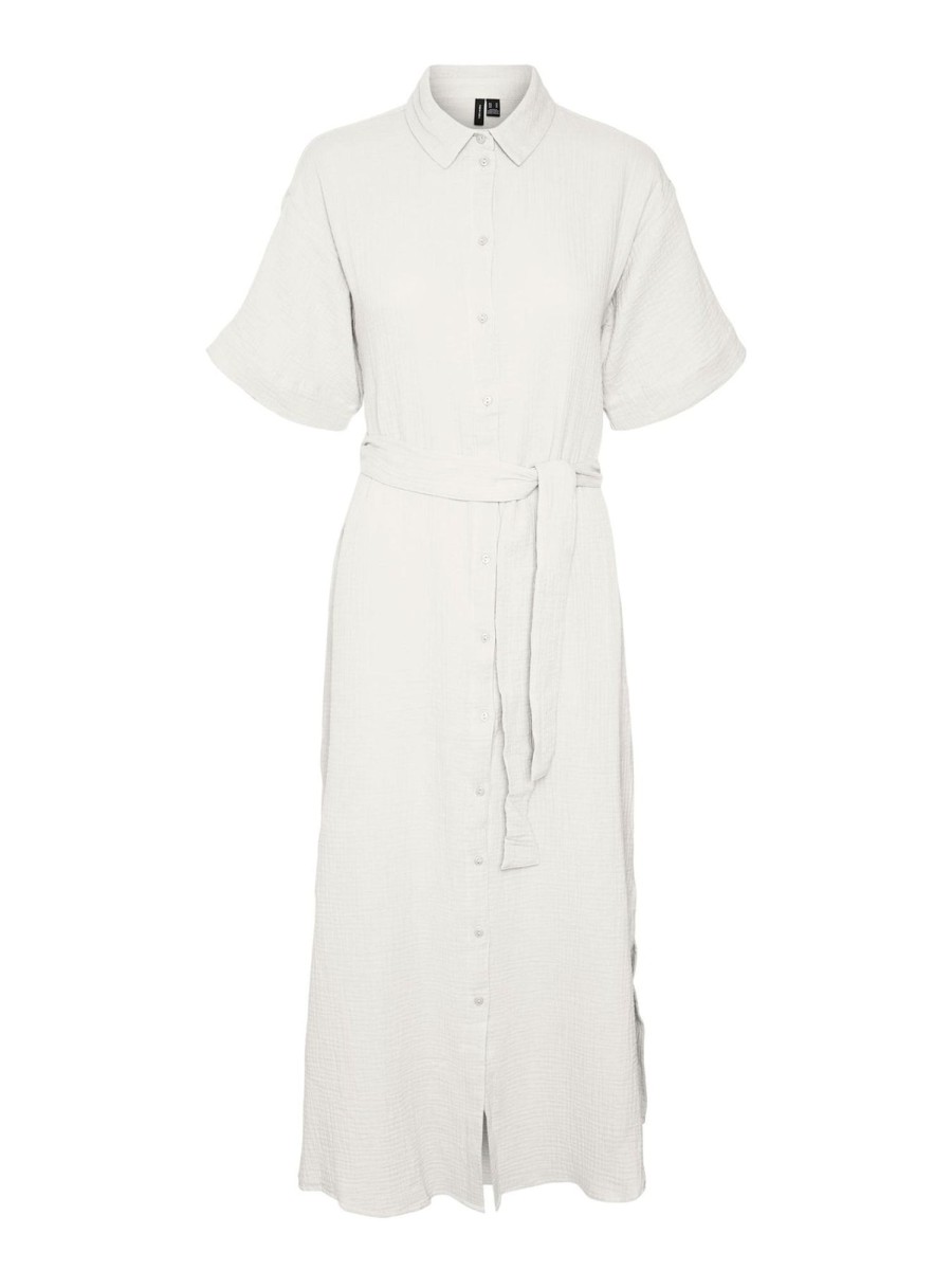 Dame Vero Moda Kjoler | Natali Maxi Kjole - Snow White