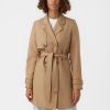 Dame Vero Moda Jakker & Frakker | Celeste Trench Coat - Tigers Eye