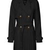 Dame Vero Moda Jakker & Frakker | Celeste Trench Coat - Sort