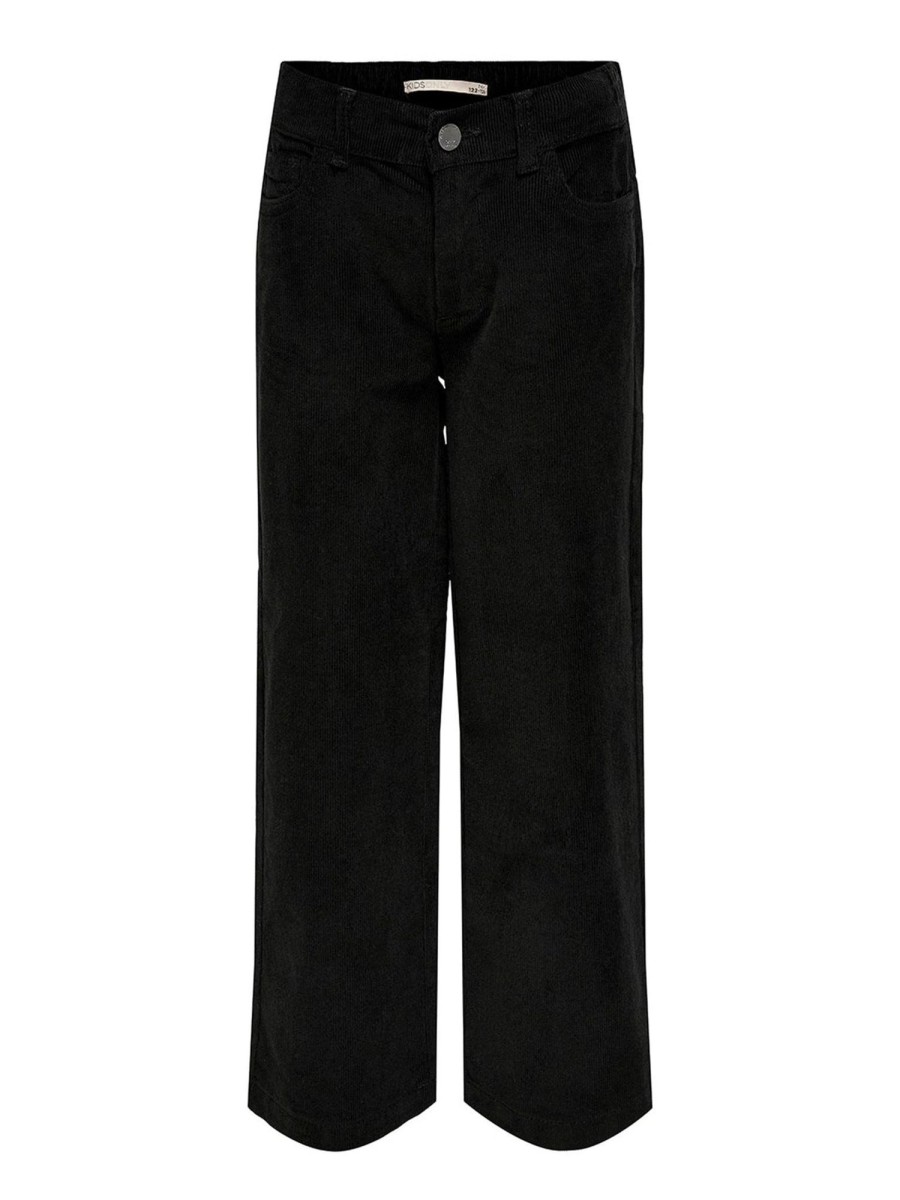 Born Kids Only Bukser | Vera Cord Wide Pants - Sort