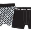 Born Name It Undertoj | Fortnite Tights 2 Pak - Black/Grey Melange