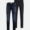 Herre TeeShoppen Performance Jeans | De Originale Performance Jeans (Slim) - Pakketilbud (2 Stk.)