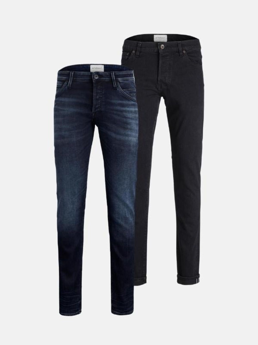 Herre TeeShoppen Performance Jeans | De Originale Performance Jeans (Slim) - Pakketilbud (2 Stk.)