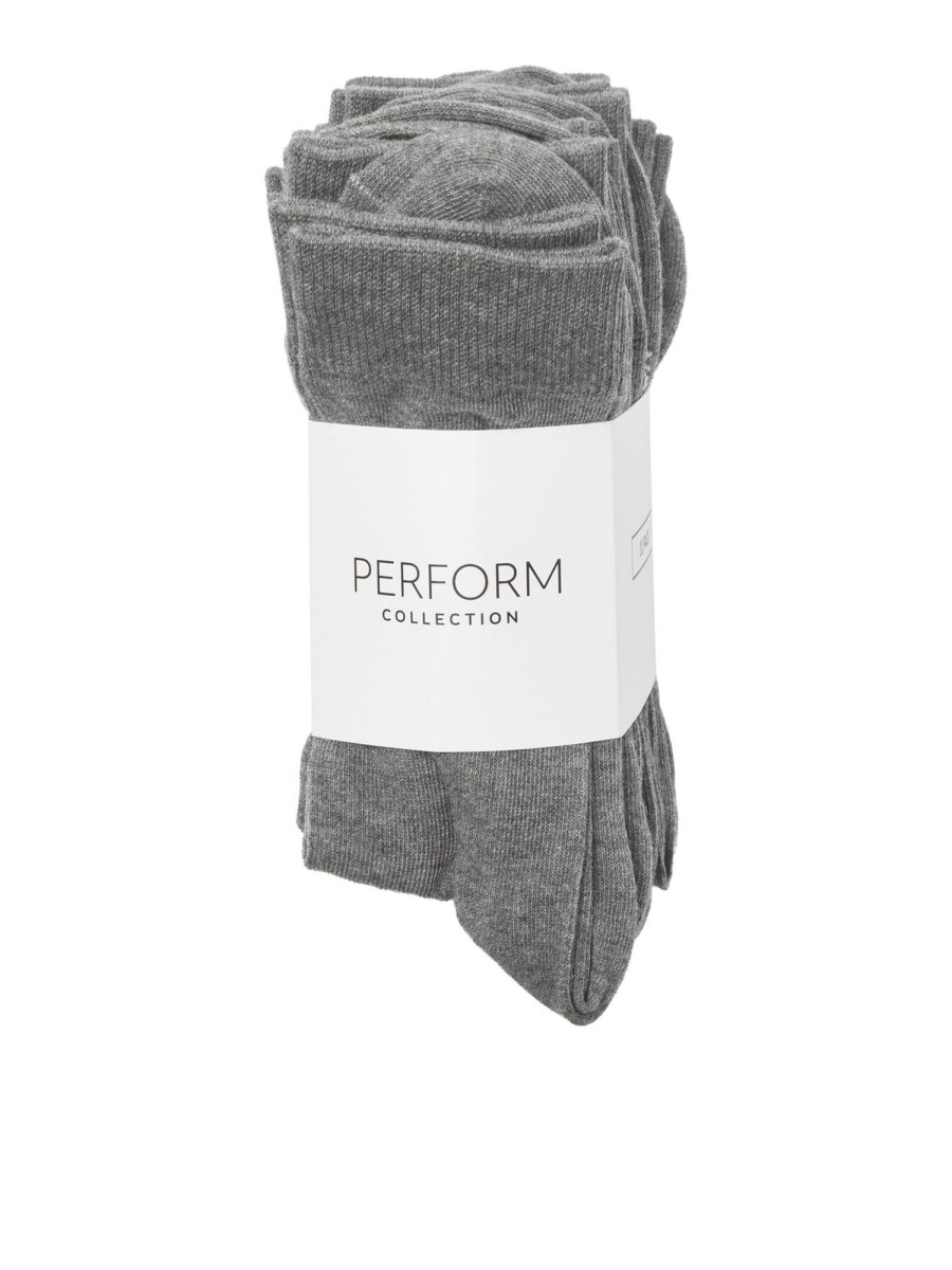 Herre TeeShoppen Undertoj & Stromper | De Originale Performance Stromper 10-Pak - Grameleret