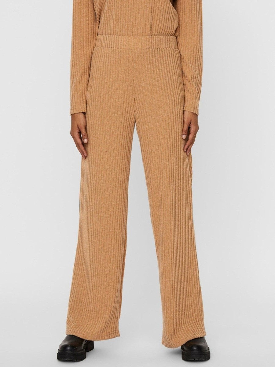 Dame Vero Moda Bukser | Blossom Pants - Sand