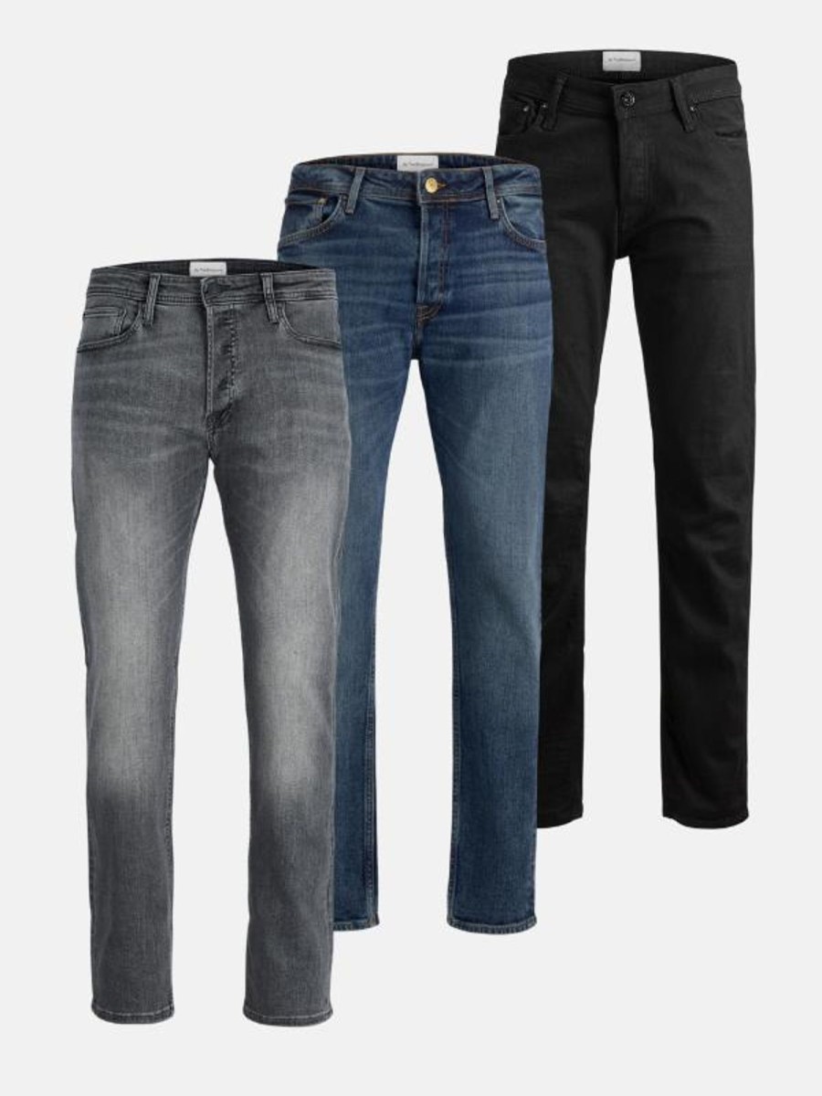 Herre TeeShoppen Jeans | De Originale Performance Jeans (Regular) - Pakketilbud (3 Stk.)