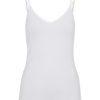 Dame PIECES Undertoj & Stromper | Sirene Singlet - Hvid