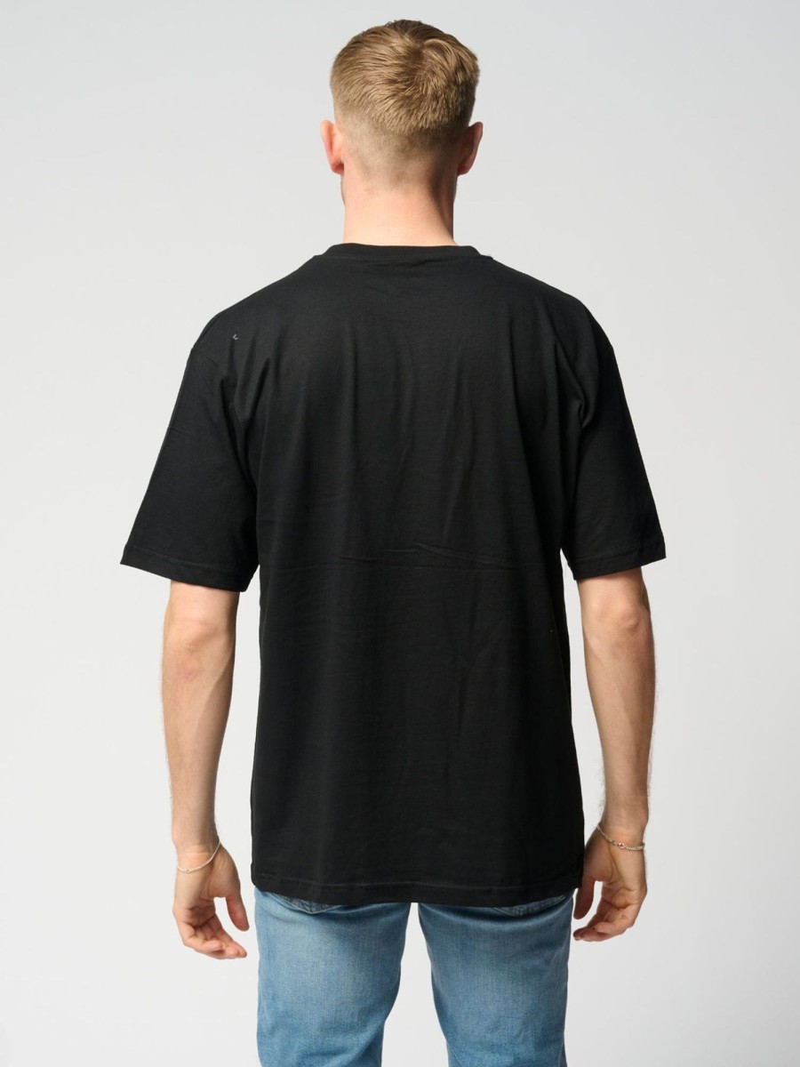 Herre TeeShoppen T-Shirts | Oversized T-Shirt - Sort