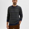 Herre Selected Homme Strik | Alfie Crew Neck - Forest Night