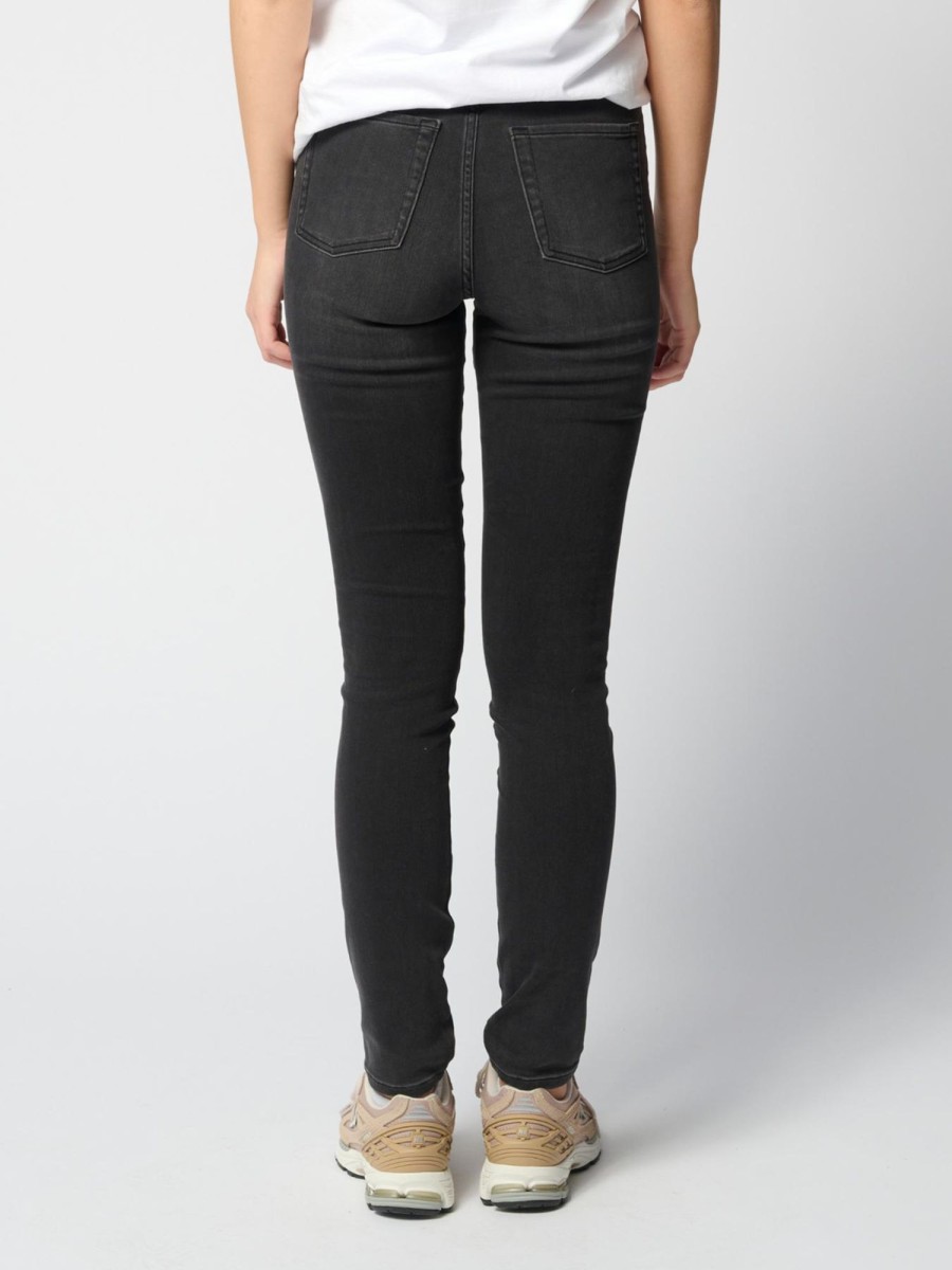 Dame TeeShoppen Jeans | De Originale Performance Skinny Jeans - Washed Black Denim