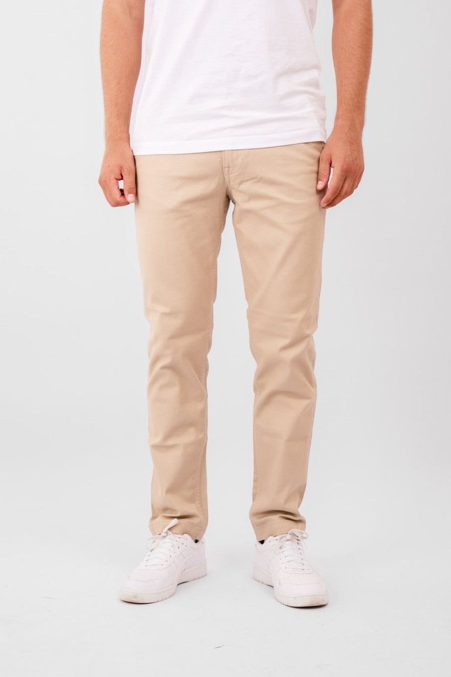 Herre TeeShoppen Performance Pants | De Originale Performance Structure Pants (Regular) - Beige