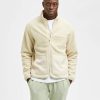 Herre Selected Homme Jakker & Frakker | Sterling Fleece Jacket - Oatmeal