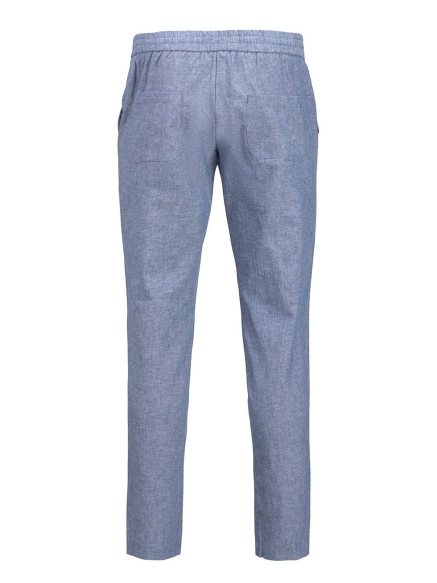 Herre Jack u0026 Jones Bukser | David String Trouser - Light Blue Xxl