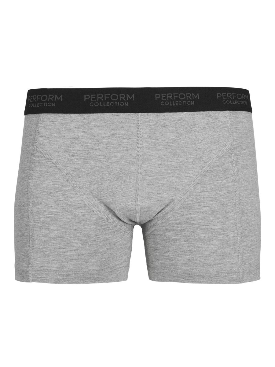 Herre TeeShoppen Undertoj & Stromper | De Originale Performance Trunks 3-Pak - Grey Melange