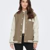 Dame ONLY Jakker & Frakker | Silja Life Bomber Jacket - Simply Taupe