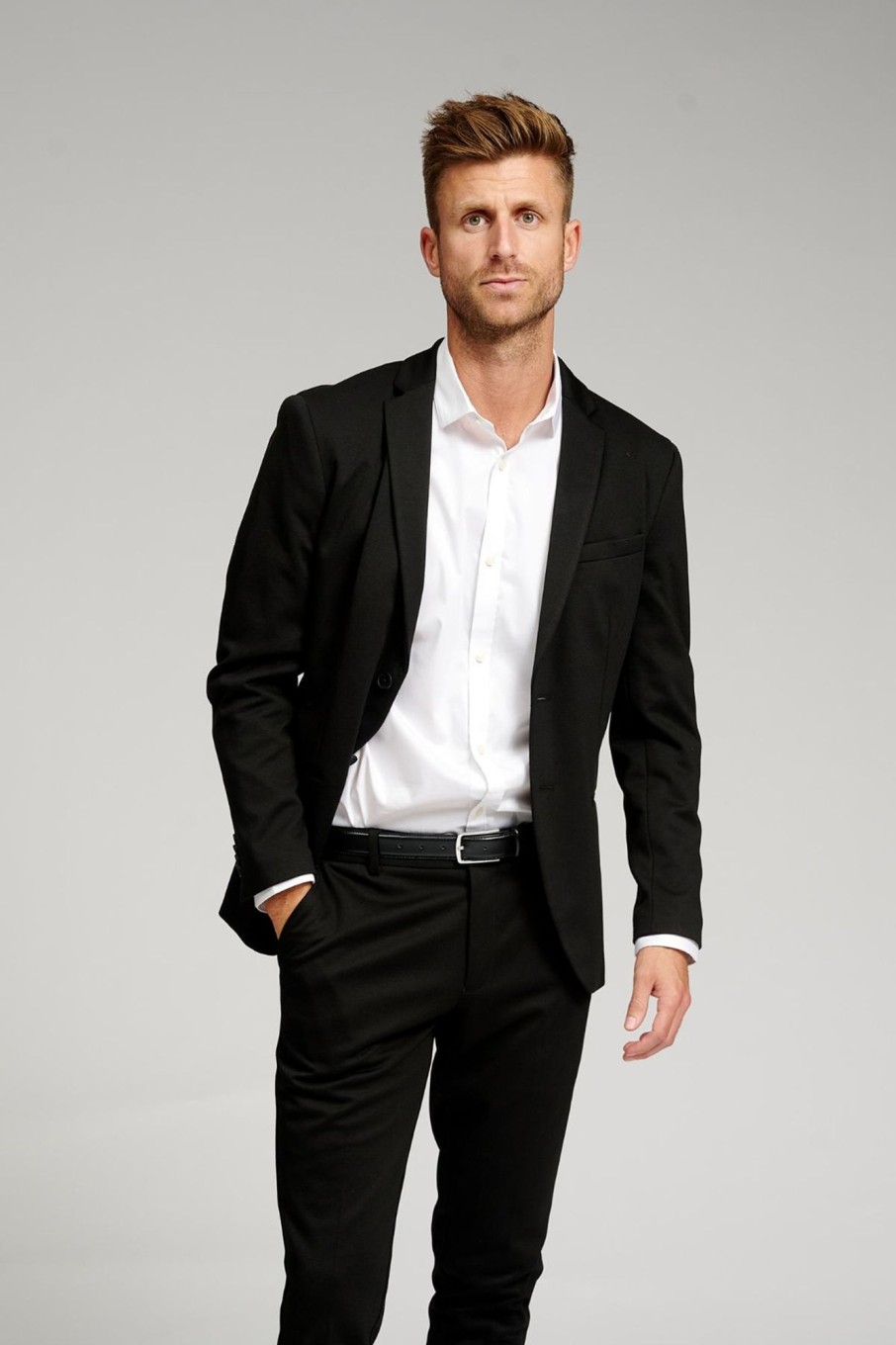 Herre TeeShoppen Blazere | Den Originale Performance Blazer - Sort