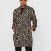 Dame Vero Moda Jakker & Frakker | Brushed Katrine Coat - Sepia Tint