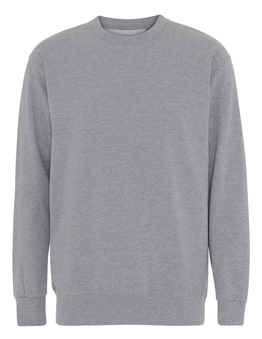 Dame TeeShoppen Trojer | Basic Crewneck - Oxford Gra (Dame)