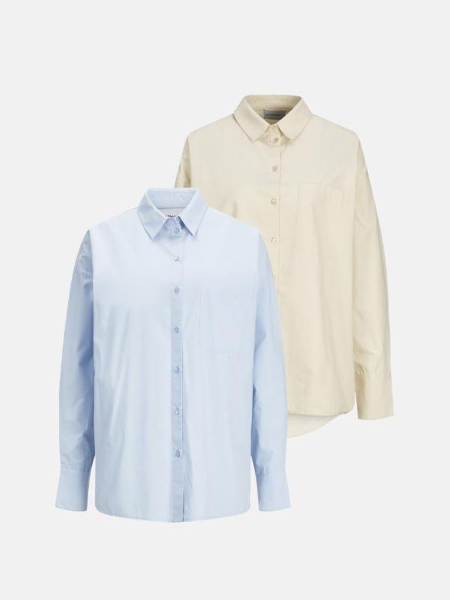 Dame TeeShoppen Skjorter & Bluser | Relaxed Shirt - Pakketilbud (2 Stk.)