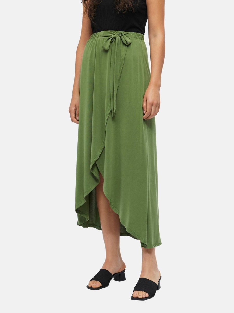 Dame Object Nederdele | Jannie Maxi Skirt - Vineyard Green