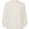 Dame Vero Moda Skjorter & Bluser | Krosa Bluse - Birch