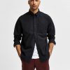 Herre Selected Homme Skjorter | Rick Flex Skjorte - Sort