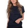 Dame TeeShoppen T-Shirts & Toppe | Boyfriend Tee - Navy