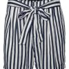 Dame Vero Moda Shorts | Mia Lose Summer Shorts - Navy Stribet