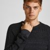 Herre Jack u0026 Jones Strik | Power Crew Neck - Sort